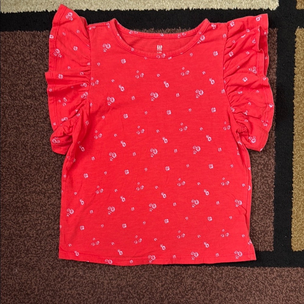 GAP - Girls Flutter Sleeve Top